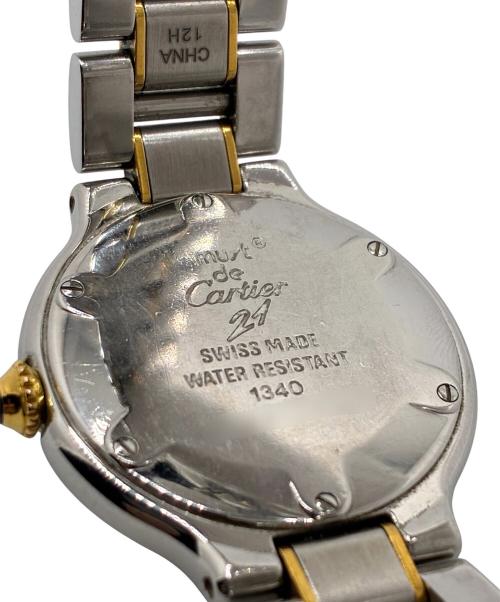 Cartier（カルティエ）Cartier (カルティエ) マスト21//Ref.W10073R6/クオーツ腕時計 シルバーの古着・服飾アイテム