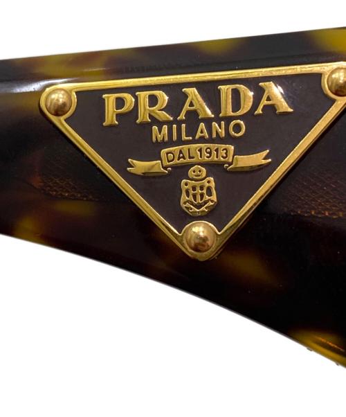 PRADA（プラダ）PRADA (プラダ) サングラス ブラウン サイズ:57□15-135の古着・服飾アイテム