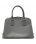 PRADA (プラダ) サファアーノ ハンドバッグ グレー：100000円