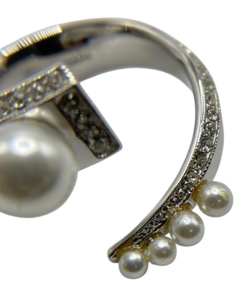 FOXEY（フォクシー）FOXEY (フォクシー) Fパール付きリング サイズ:10号の古着・服飾アイテム