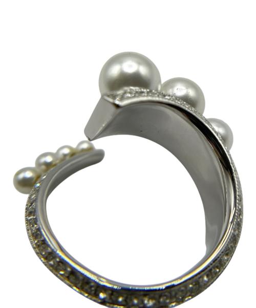 FOXEY（フォクシー）FOXEY (フォクシー) Fパール付きリング サイズ:10号の古着・服飾アイテム