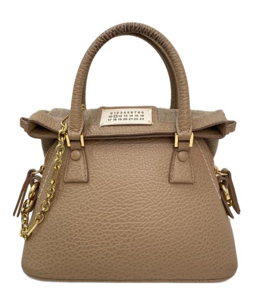 Maison Margiela（メゾンマルジェラ）Maison Margiela (メゾンマルジェラ) 5ACマイクロ グレージュ サイズ:マイクロの古着・服飾アイテム