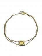 HARRY WINSTONハリーウィンストン）の古着「HWロゴダイヤブレスレット」