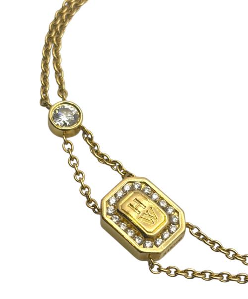 HARRY WINSTON（ハリーウィンストン）HARRY WINSTON (ハリーウィンストン) HWロゴダイヤブレスレットの古着・服飾アイテム
