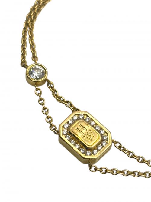 HARRY WINSTON（ハリーウィンストン）HARRY WINSTON (ハリーウィンストン) HWロゴダイヤブレスレット サイズ:-の古着・服飾アイテム
