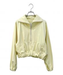 3.1 phillip lim（スリーワンフィリップリム）の古着「ハーフジップスウェット」｜イエロー