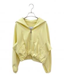 3.1 phillip lim（スリーワンフィリップリム）の古着「ハーフジップスウェット」｜イエロー