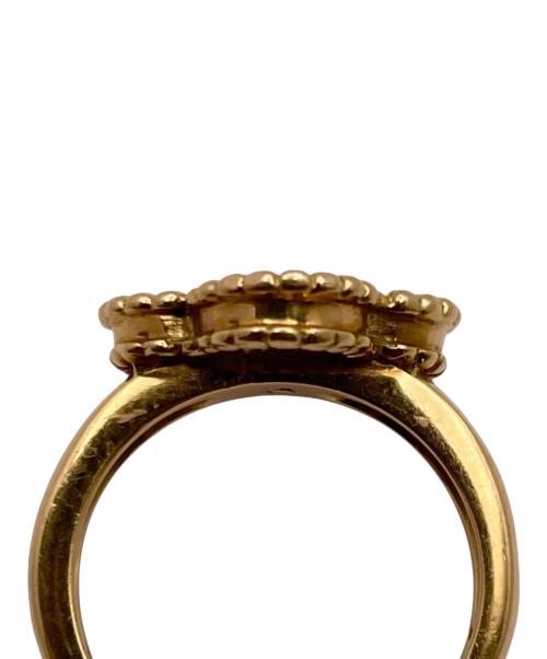 VAN CLEEF & ARPELS（ヴァンクリーフ＆アーペル）VAN CLEEF & ARPELS (ヴァンクリーフ＆アーペル) ヴィンテージアルハンブラ 1Pダイヤモンドリング サイズ:49（約8号）の古着・服飾アイテム