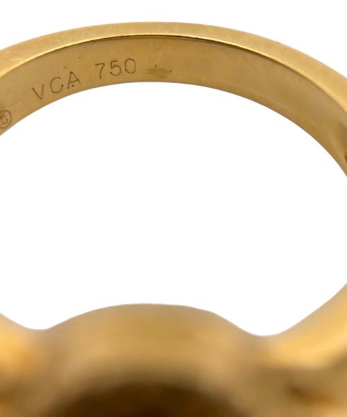 VAN CLEEF & ARPELS（ヴァンクリーフ＆アーペル）VAN CLEEF & ARPELS (ヴァンクリーフ＆アーペル) ヴィンテージアルハンブラ 1Pダイヤモンドリング サイズ:49（約8号）の古着・服飾アイテム