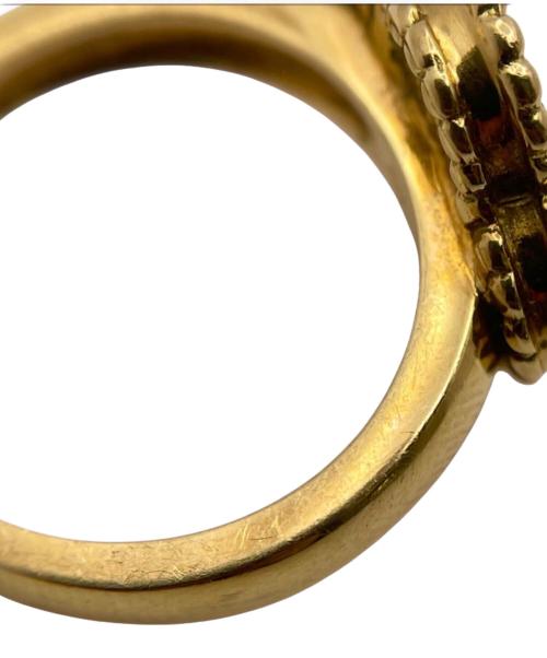 VAN CLEEF & ARPELS（ヴァンクリーフ＆アーペル）VAN CLEEF & ARPELS (ヴァンクリーフ＆アーペル) ヴィンテージアルハンブラ 1Pダイヤモンドリング サイズ:49（約8号）の古着・服飾アイテム