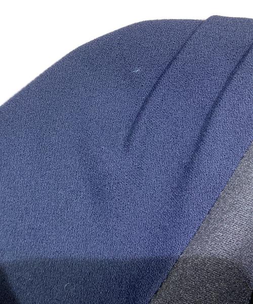 CHANEL（シャネル）CHANEL (シャネル) P41 バイカラーワンピース ブラック×ネイビー サイズ:36の古着・服飾アイテム