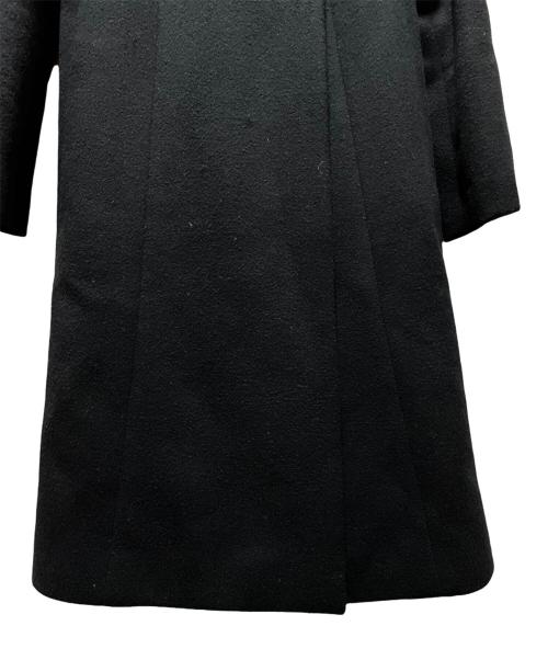 CHANEL（シャネル）CHANEL (シャネル) ココマークボタン ウールダブルコート ブラック サイズ:34の古着・服飾アイテム