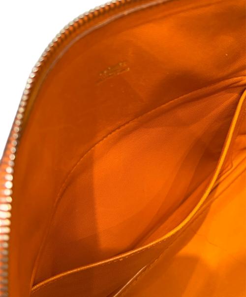 HERMES（エルメス）HERMES (エルメス) ボリード 31/シルバー金具/トリヨンクレマンス/オレンジ系/□J刻印/2006年 オレンジ系×シルバー金具 サイズ:31の古着・服飾アイテム