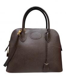 HERMES（エルメス）の古着「ボリード 31/ゴールド金具/クシュベル/ブラウン系/□D刻印/2000年」｜ブラウン系×ゴールド金具