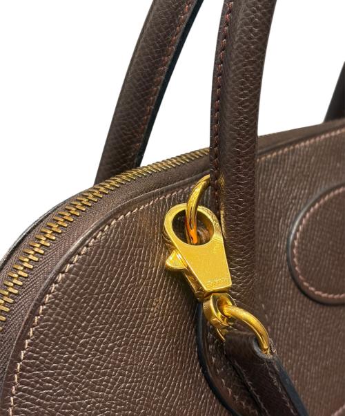 HERMES（エルメス）HERMES (エルメス) ボリード 31/ゴールド金具/クシュベル/ブラウン系/□D刻印/2000年 ブラウン系×ゴールド金具 サイズ:31の古着・服飾アイテム