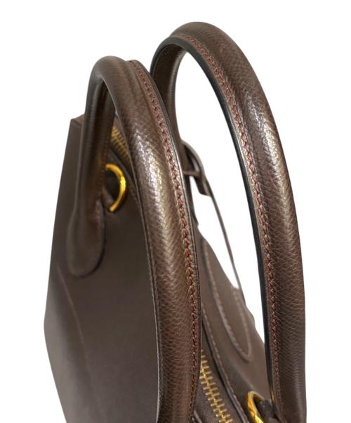 HERMES（エルメス）HERMES (エルメス) ボリード 31/ゴールド金具/クシュベル/ブラウン系/□D刻印/2000年 ブラウン系×ゴールド金具 サイズ:31の古着・服飾アイテム