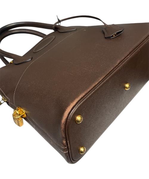 HERMES（エルメス）HERMES (エルメス) ボリード 31/ゴールド金具/クシュベル/ブラウン系/□D刻印/2000年 ブラウン系×ゴールド金具 サイズ:31の古着・服飾アイテム