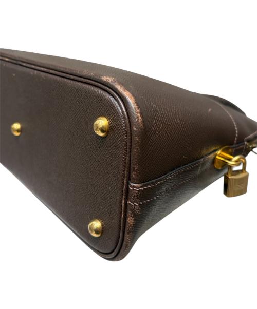 HERMES（エルメス）HERMES (エルメス) ボリード 31/ゴールド金具/クシュベル/ブラウン系/□D刻印/2000年 ブラウン系×ゴールド金具 サイズ:31の古着・服飾アイテム