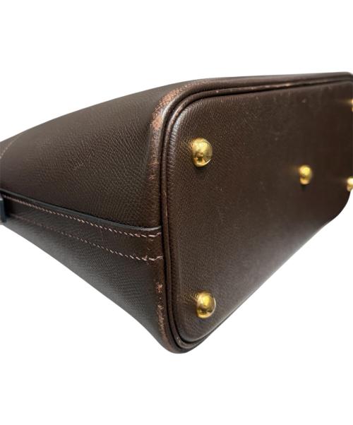 HERMES（エルメス）HERMES (エルメス) ボリード 31/ゴールド金具/クシュベル/ブラウン系/□D刻印/2000年 ブラウン系×ゴールド金具 サイズ:31の古着・服飾アイテム