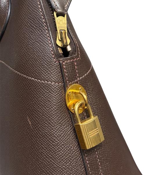 HERMES（エルメス）HERMES (エルメス) ボリード 31/ゴールド金具/クシュベル/ブラウン系/□D刻印/2000年 ブラウン系×ゴールド金具 サイズ:31の古着・服飾アイテム