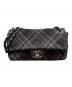 CHANEL（シャネル）の古着「ワイルドステッチ25/スウェードチェーンショルダーバッグ」｜グレー