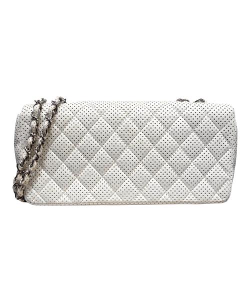 CHANEL（シャネル）CHANEL (シャネル) マトラッセ パンチング25 ホワイト サイズ:25の古着・服飾アイテム