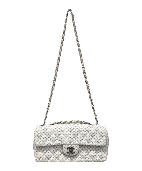 CHANEL（シャネル）CHANEL (シャネル) マトラッセ パンチング25 ホワイト サイズ:25の古着・服飾アイテム
