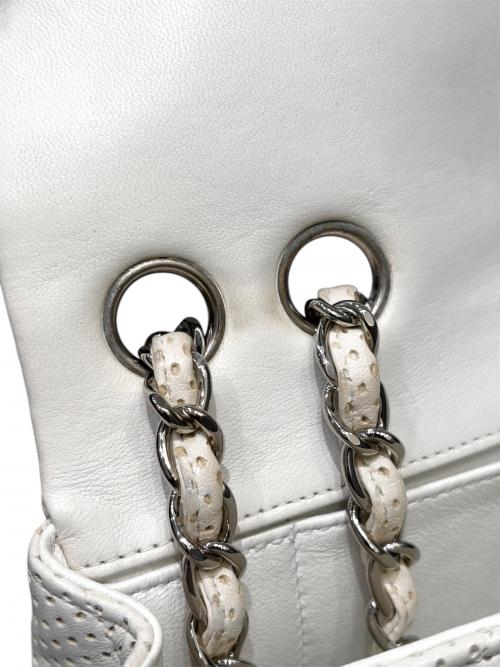 CHANEL（シャネル）CHANEL (シャネル) マトラッセ パンチング25 ホワイト サイズ:25の古着・服飾アイテム
