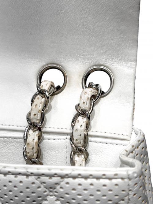 CHANEL（シャネル）CHANEL (シャネル) マトラッセ パンチング25 ホワイト サイズ:25の古着・服飾アイテム