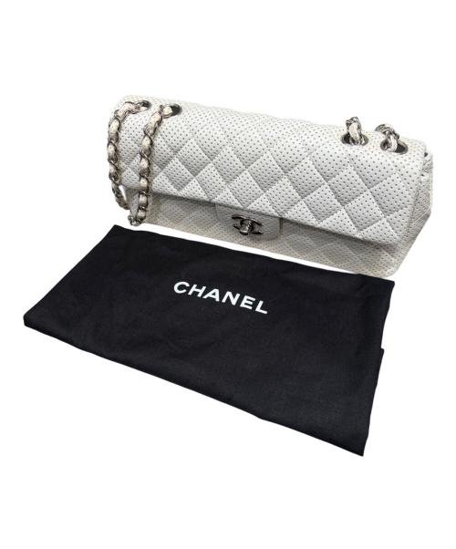 CHANEL（シャネル）CHANEL (シャネル) マトラッセ パンチング25 ホワイト サイズ:25の古着・服飾アイテム