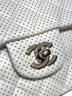中古・古着 CHANEL (シャネル) マトラッセ パンチング25 ホワイト サイズ:25：350000円