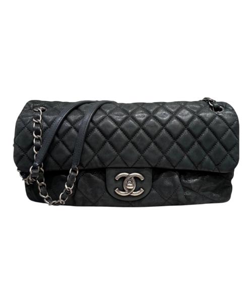 CHANEL（シャネル）CHANEL (シャネル) マトラッセ シングルフラップ30 ブラック サイズ:30の古着・服飾アイテム