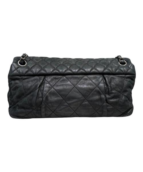 CHANEL（シャネル）CHANEL (シャネル) マトラッセ シングルフラップ30 ブラック サイズ:30の古着・服飾アイテム