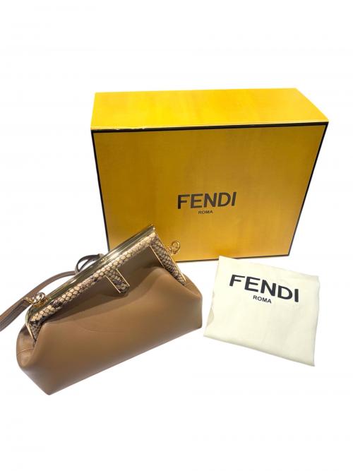 FENDI（フェンディ）FENDI (フェンディ) ファースト スモール ブラウンの古着・服飾アイテム