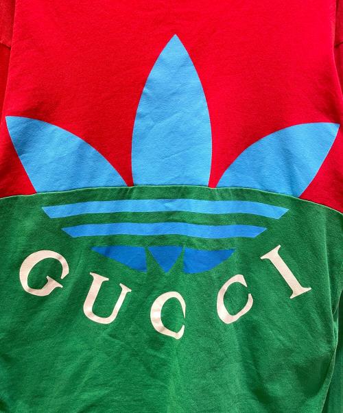GUCCI（グッチ）GUCCI (グッチ) adidas (アディダス) 長袖カットソー マルチカラー サイズ:XSの古着・服飾アイテム