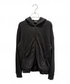 MONCLERモンクレール）の古着「ロゴジップパーカー/MAGLIA CARDIGAN」｜ブラック