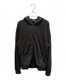 MONCLER（モンクレール）の古着「ロゴジップパーカー/MAGLIA CARDIGAN」｜ブラック