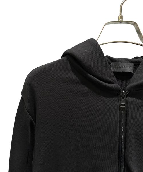 MONCLER（モンクレール）MONCLER (モンクレール) ロゴジップパーカー/MAGLIA CARDIGAN ブラック サイズ:Sの古着・服飾アイテム