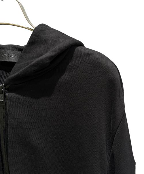 MONCLER（モンクレール）MONCLER (モンクレール) ロゴジップパーカー/MAGLIA CARDIGAN ブラック サイズ:Sの古着・服飾アイテム
