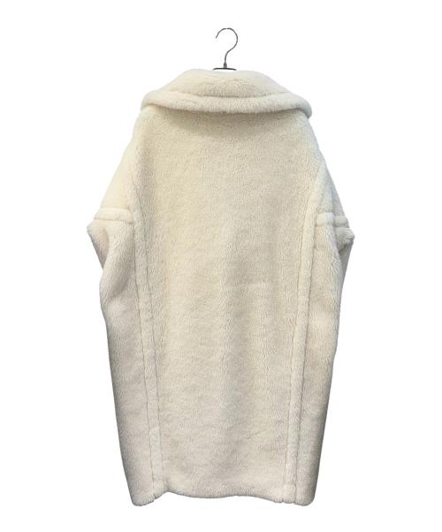 MaxMara（マックスマーラ）MaxMara (マックスマーラ) テディベアコート/TEDGIRL/アルパカウール混 ホワイト サイズ:XSの古着・服飾アイテム