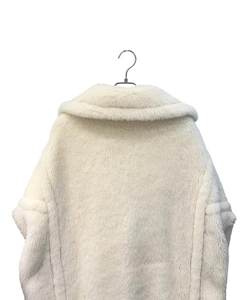 MaxMara（マックスマーラ）MaxMara (マックスマーラ) テディベアコート/TEDGIRL/アルパカウール混 ホワイト サイズ:XSの古着・服飾アイテム