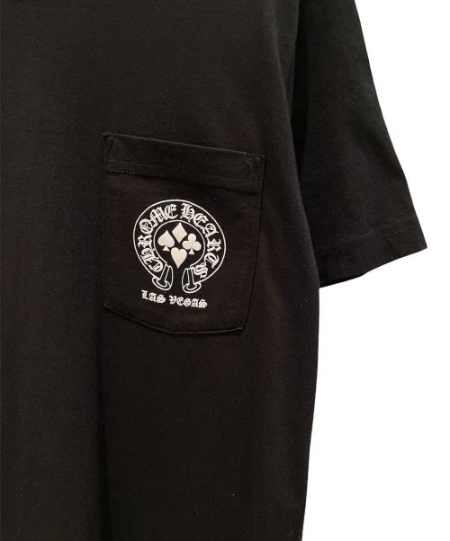 CHROME HEARTS（クロムハーツ）CHROME HEARTS (クロムハーツ) ラスベガス限定 プリントTシャツ ブラック サイズ:Ｓの古着・服飾アイテム