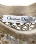中古・古着 Christian Dior (クリスチャン ディオール) プレタポルテ ニットレース スカート ベージュ サイズ:36：110000円