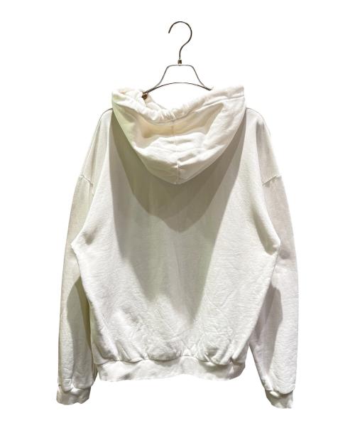 CELINE（セリーヌ）CELINE (セリーヌ) CELINEロゴルーズフーディー ホワイト サイズ:Lの古着・服飾アイテム