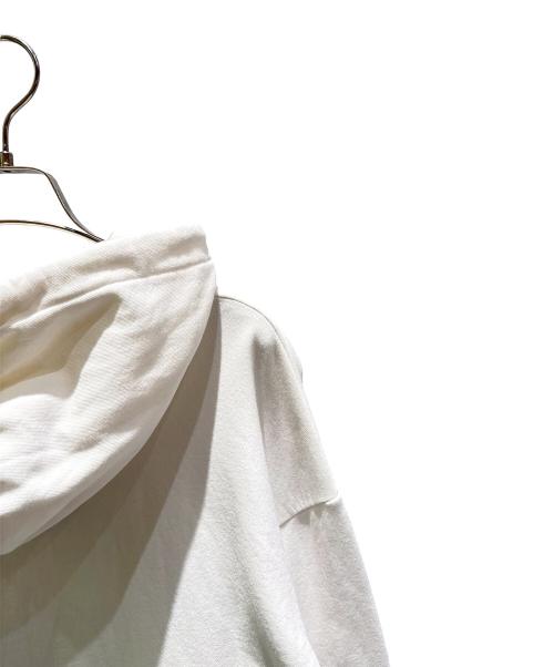 CELINE（セリーヌ）CELINE (セリーヌ) CELINEロゴルーズフーディー ホワイト サイズ:Lの古着・服飾アイテム