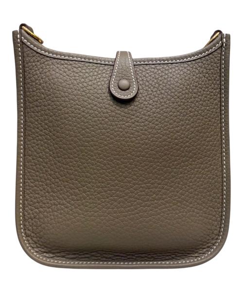 HERMES（エルメス）HERMES (エルメス) エブリン TPM/ゴールド金具/トリヨンクレマンス/エトゥープ/W刻印 エトゥープ サイズ:TPMの古着・服飾アイテム