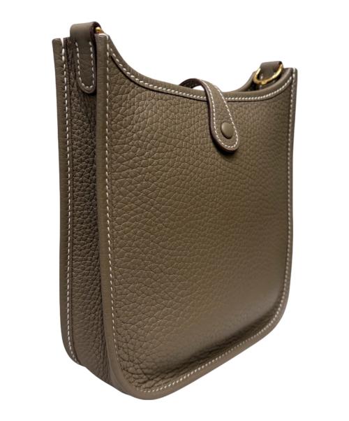 HERMES（エルメス）HERMES (エルメス) エブリン TPM/ゴールド金具/トリヨンクレマンス/エトゥープ/W刻印 エトゥープ サイズ:TPMの古着・服飾アイテム