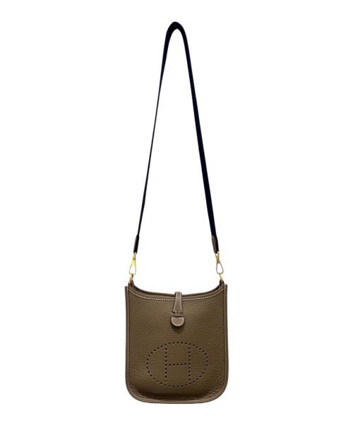 HERMES（エルメス）HERMES (エルメス) エブリン TPM/ゴールド金具/トリヨンクレマンス/エトゥープ/W刻印 エトゥープ サイズ:TPMの古着・服飾アイテム