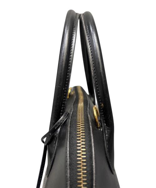 HERMES（エルメス）HERMES (エルメス) ボリード 31/ゴールド金具/カーフ/ノワール/□A刻印/1997年 ブラック×ゴールド金具 サイズ:31の古着・服飾アイテム