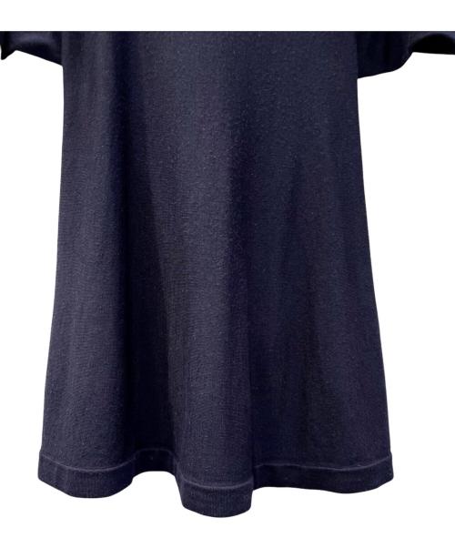 CHANEL（シャネル）CHANEL (シャネル) ココボタン ウール ニット ネイビー サイズ:36の古着・服飾アイテム